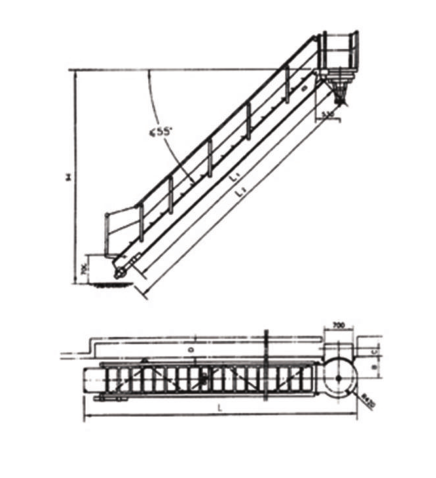 turnable treads steel gangway ladder.png